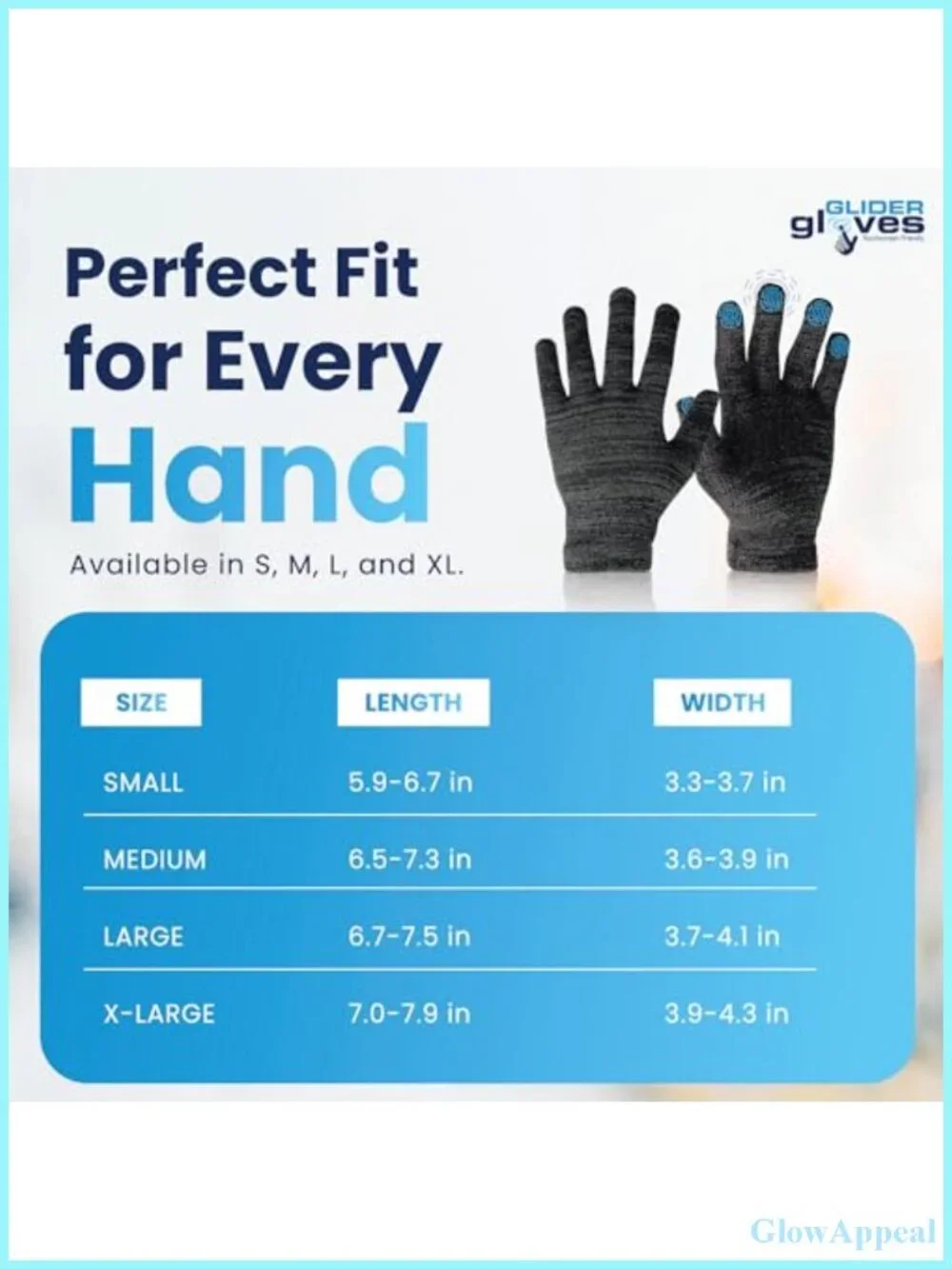 Touch Screen Gloves for Men & Women - 10-Finger Gaming Gloves, Anti-Slip Palm